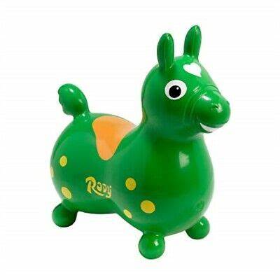 GYMNIC HOPPING HORSE - GREEN