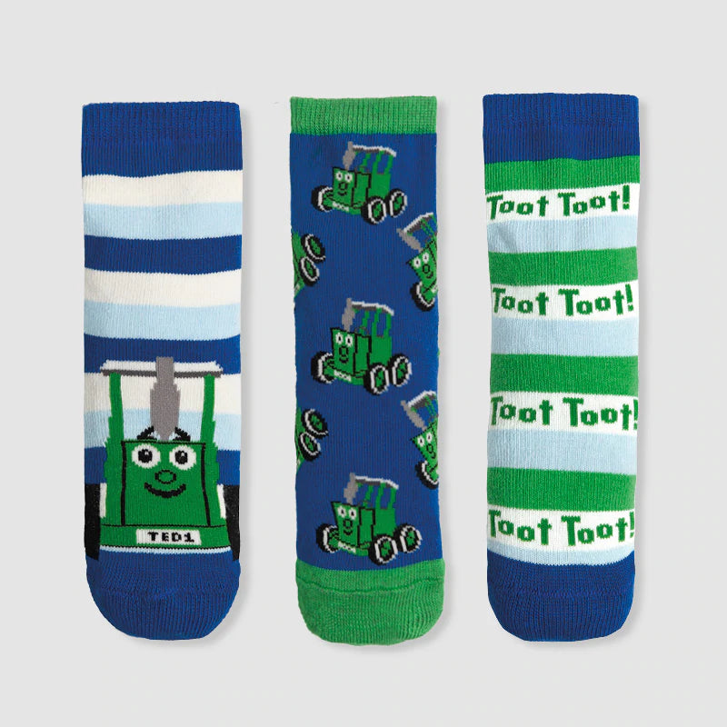 TRACTOR TED SOCKS - 3PAIRS