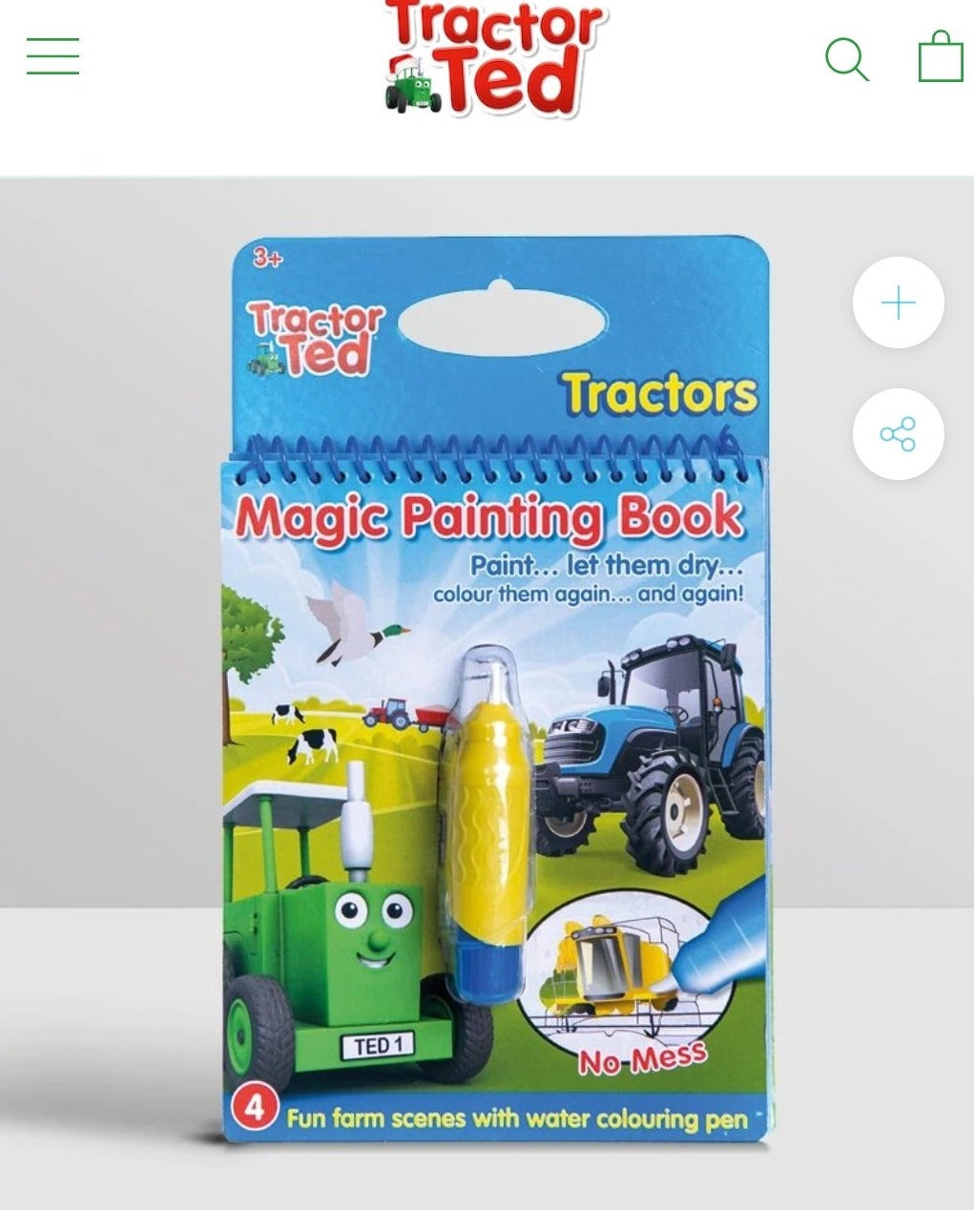 Tractor Ted magic Painting - Tractors