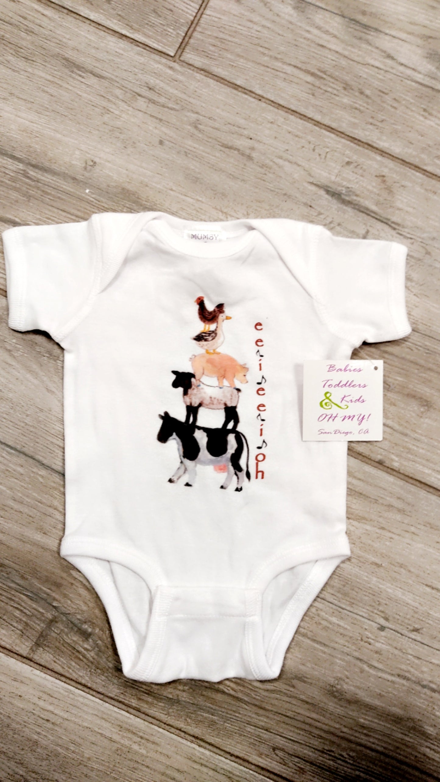 MUMSY GOOSE - FARMYARD BABYGROW