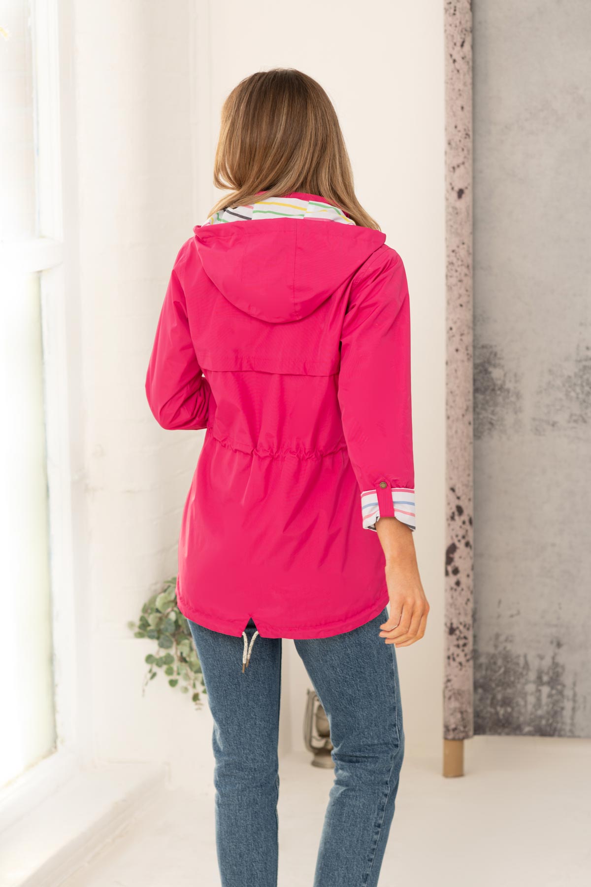 LIGHTHOUSE LADIES COAT (VICTORIA) RASPBERRY