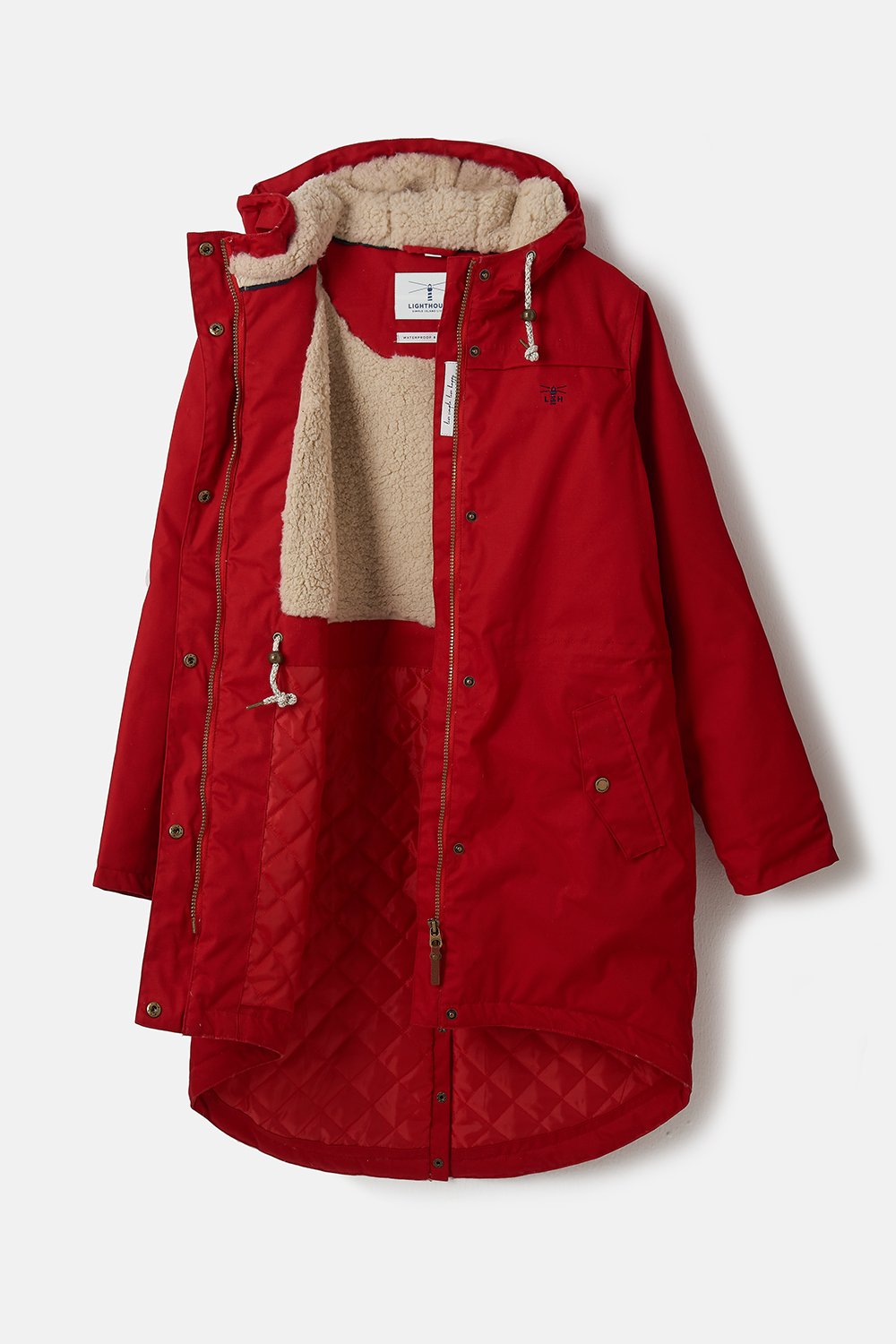 ABIGAIL COAT - RED