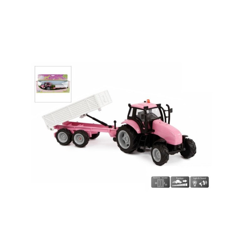 KIDS GLOBE TRACTOR SET