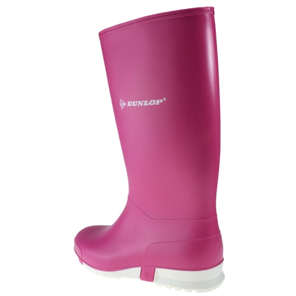 Pink Dunlop Wellies