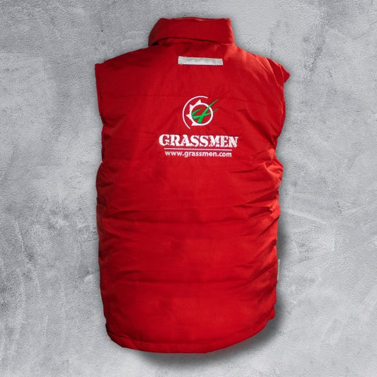 Grassmen Bodywarmer (Red)