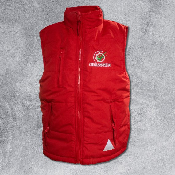 Grassmen Bodywarmer (Red)